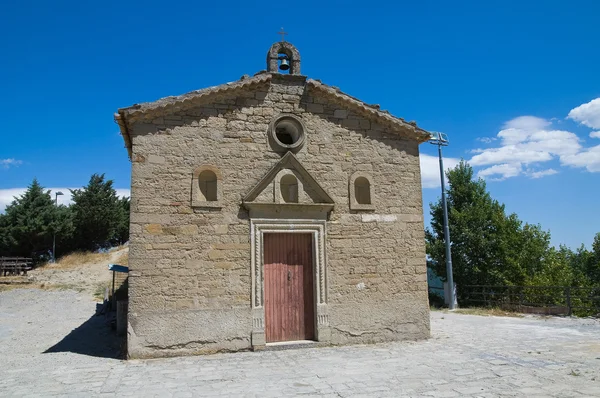 Cataldo kostel sv. Pietrapertosa. Basilicata. Itálie. — Stock fotografie