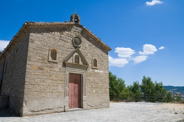 Cataldo kostel sv. Pietrapertosa. Basilicata. Itálie. — Stock fotografie