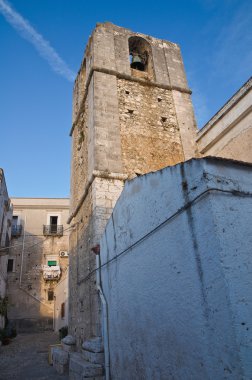 Aziz Elia Profeta Katedrali. Peschici. Puglia. İtalya.