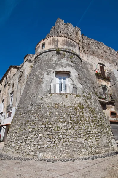 Κάστρο του vico del gargano. Puglia. Ιταλία. — Φωτογραφία Αρχείου