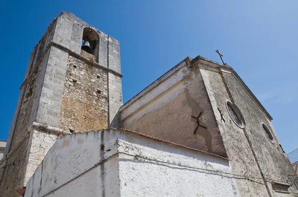 Catedral de Santa Elia Profeta. Peschici. Puglia. Italia . —  Fotos de Stock