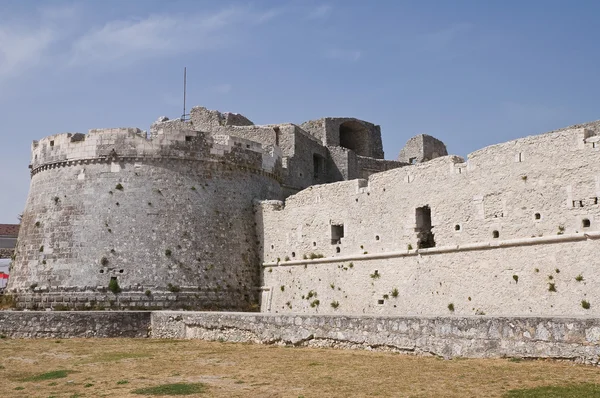 Castelo de Monte Sant 'Angelo. Puglia. Itália . — Fotografia de Stock