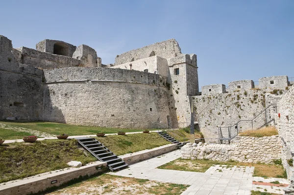 Castle of Monte Sant'Angelo. Puglia. Italy. — Stock Photo, Image
