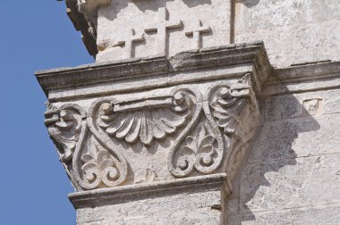 monte sant'angelo sığınak. Puglia. İtalya.