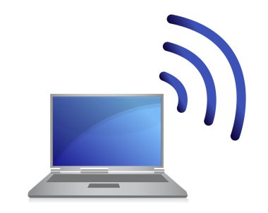 illüstrasyon kablosuz ağ wi-fi