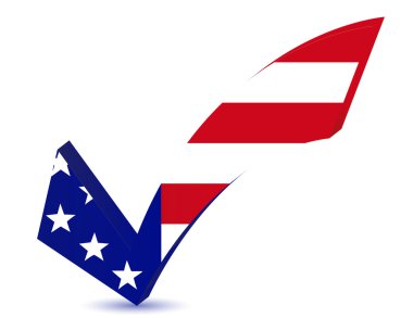 us check mark illustration design clipart