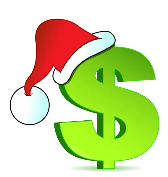 Boże Narodzenie ilustracja koncepcja kosztów — Zdjęcie stockowe
