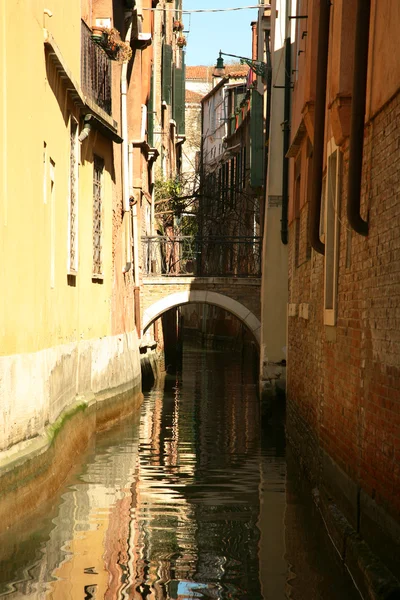 Reflexiones sobre el agua en Venecia — Foto de Stock