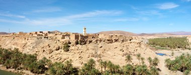 Wild landscape in Morocco clipart