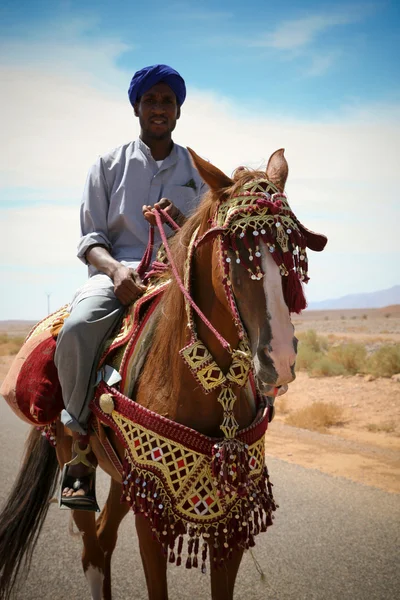 Cavaleiros marroquinos — Fotografia de Stock