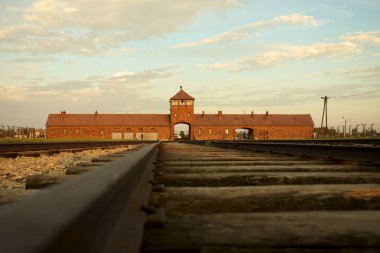 Auschwitz-Birkenau Concentration Camp clipart