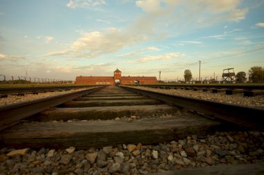 Auschwitz-Birkenau Concentration Camp clipart