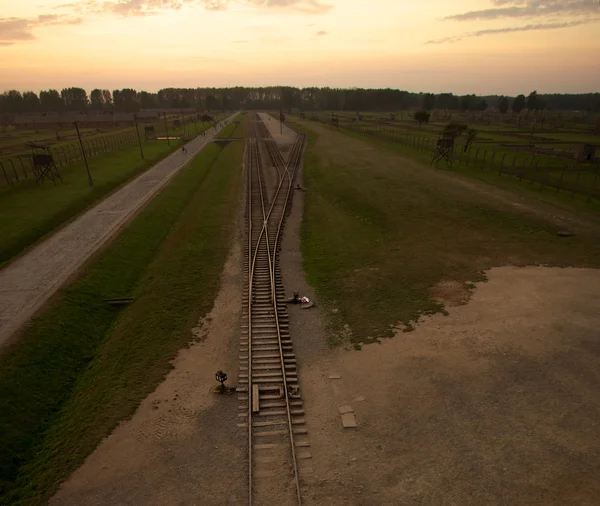 Camp de concentration Auschwitz-birkenau — Photo
