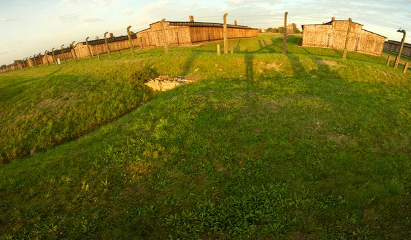 Auschwitz-birkenau koncentrationsläger — Stockfoto