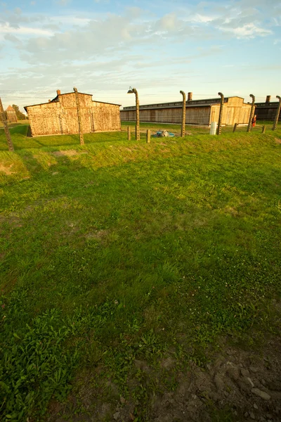 アウシュビッツ ・ ビルケナウ強制収容所 — ストック写真