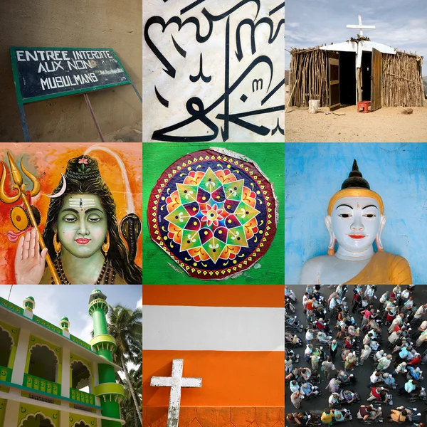세계의 종교 — 스톡 사진