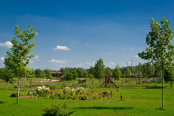 stock image Rural Landscape Farmhouse