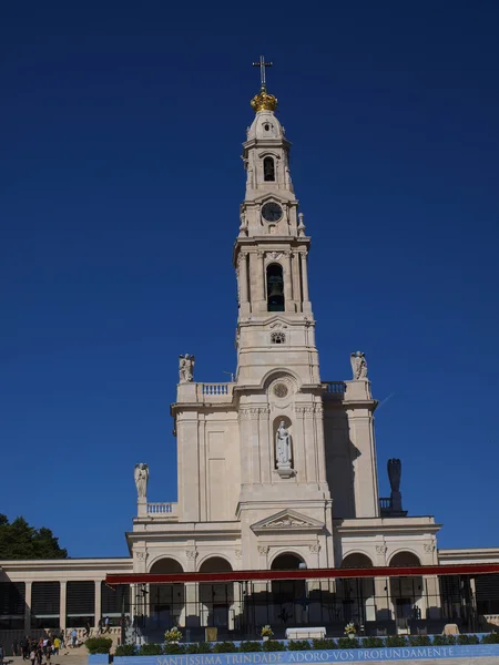 Basilica di Nostra Signora del Rosario di Fatima in Portogallo — Foto Stock