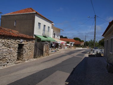 Way in Aljustrel near Fatima clipart