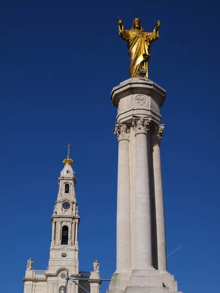 Monument au Sacré-Cœur de Jésus à Fatima — Photo
