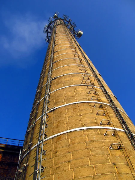 高い煉瓦煙突 — ストック写真