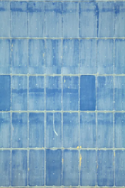 Mavi soyut duvar — Stok fotoğraf
