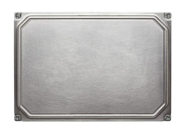 Metal plate — Stock Photo, Image