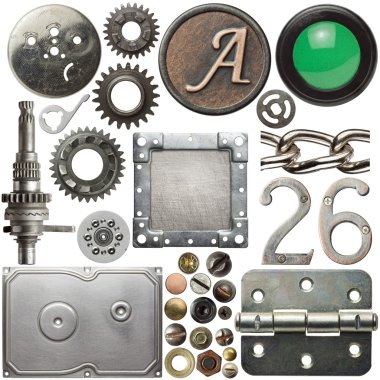 Metal details clipart