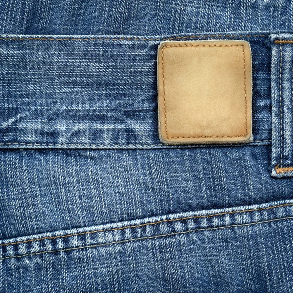 Jeans etiket — Stockfoto