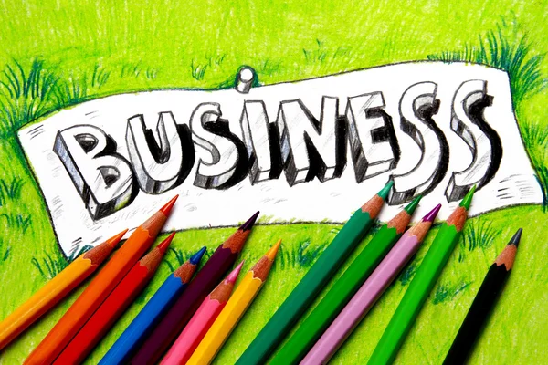 Business illustration — Stock Photo, Image