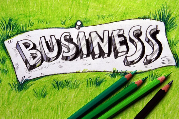Business illustration — Stock Photo, Image