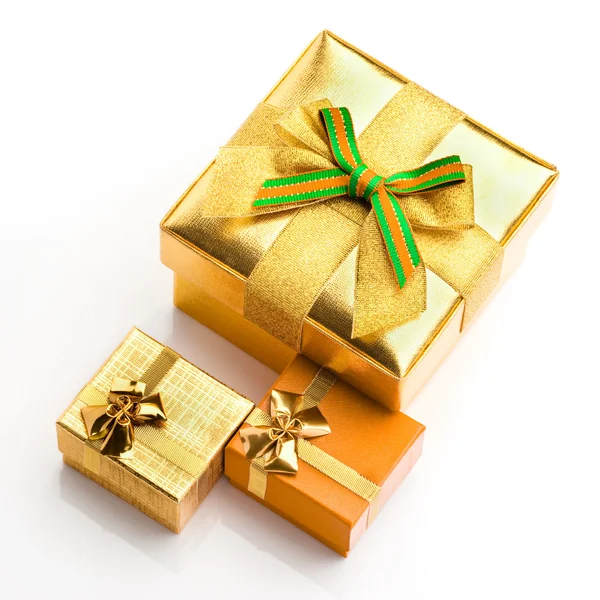 Красиві коробки для подарунків — стокове фото