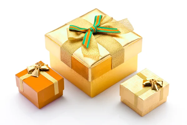 Piękne pudełka na prezenty — Zdjęcie stockowe