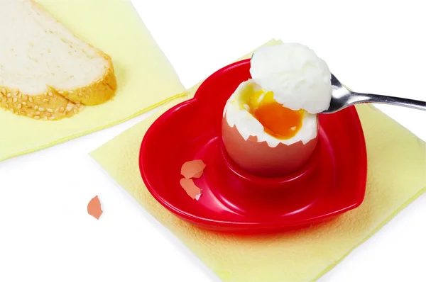 Яйцо на завтрак — стоковое фото
