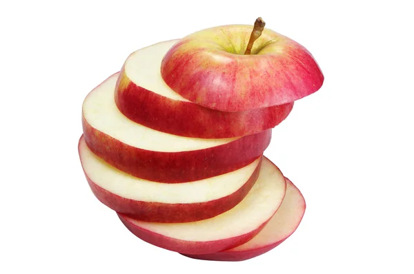 Cut jablko — Stock fotografie