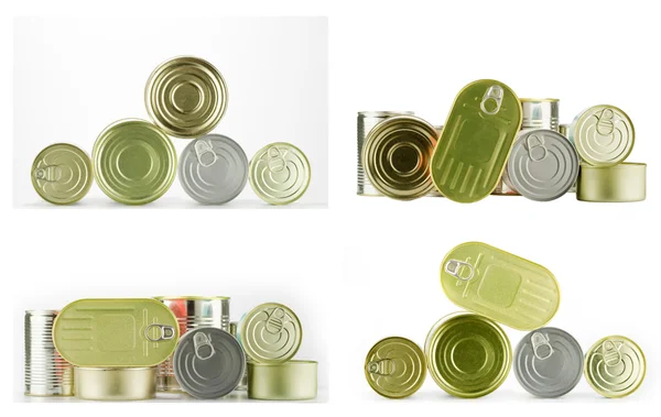 Lots of cans — Stock Photo, Image