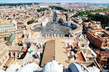 Roma 'nın panoramik manzarası