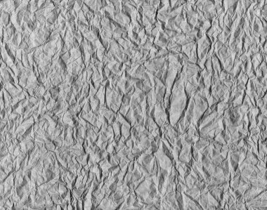 Abstract aged crumpled gray paper texture clipart