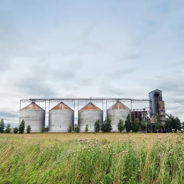 Biobrandstof fabriek — Stockfoto