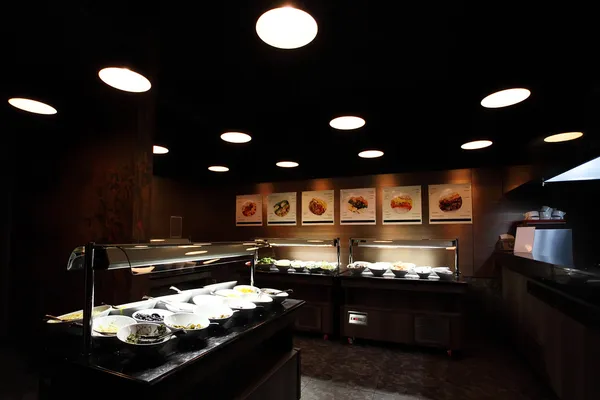 Interior del restaurante de autoservicio —  Fotos de Stock