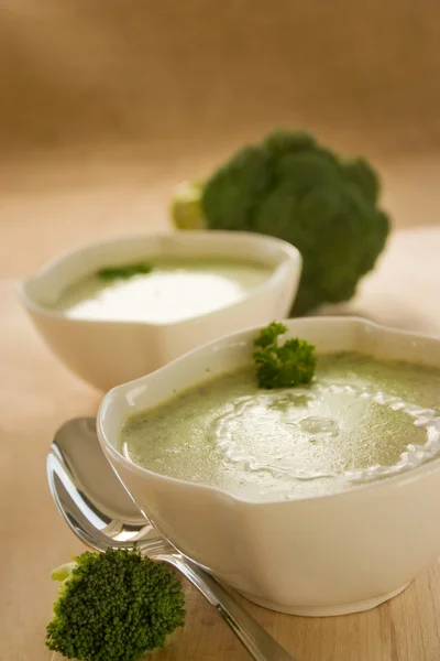 Broccoli soup — Stock Photo, Image