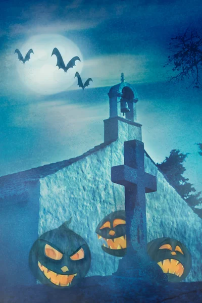 Ilustração Halloween — Fotografia de Stock