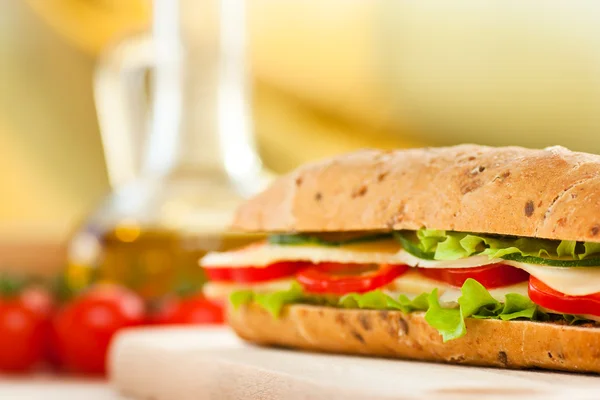 Сырный сэндвич — стоковое фото