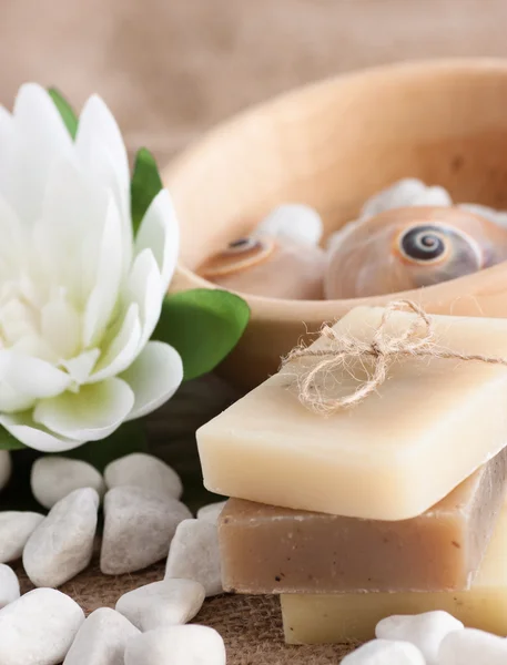 Natural soaps — Stock Photo, Image