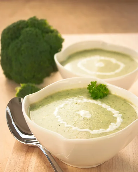 Brokoli Çorbası — Stok fotoğraf