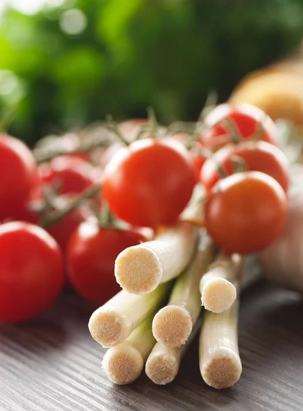 トマトソースのための原料 — ストック写真