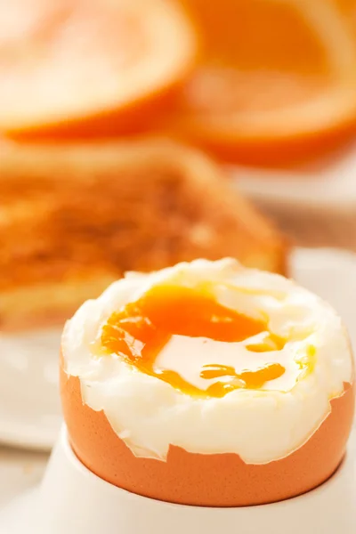 Jajka na miękko — Zdjęcie stockowe