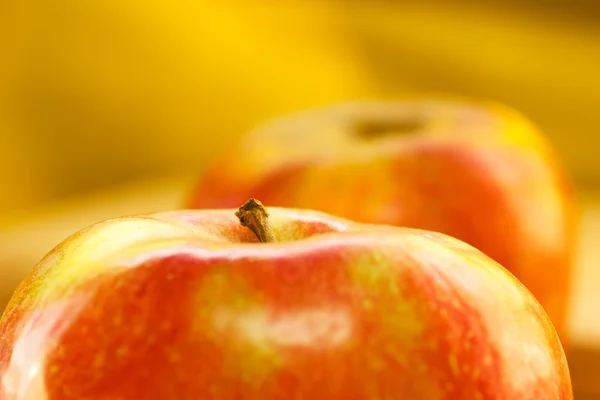 Macro maçã — Fotografia de Stock