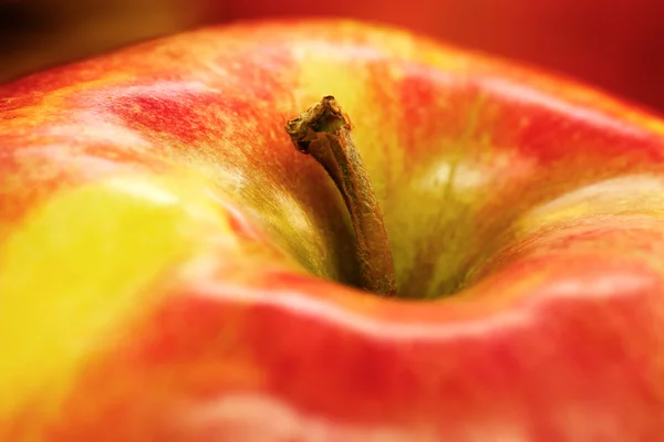 Macro maçã — Fotografia de Stock