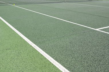 Tennis court detail clipart